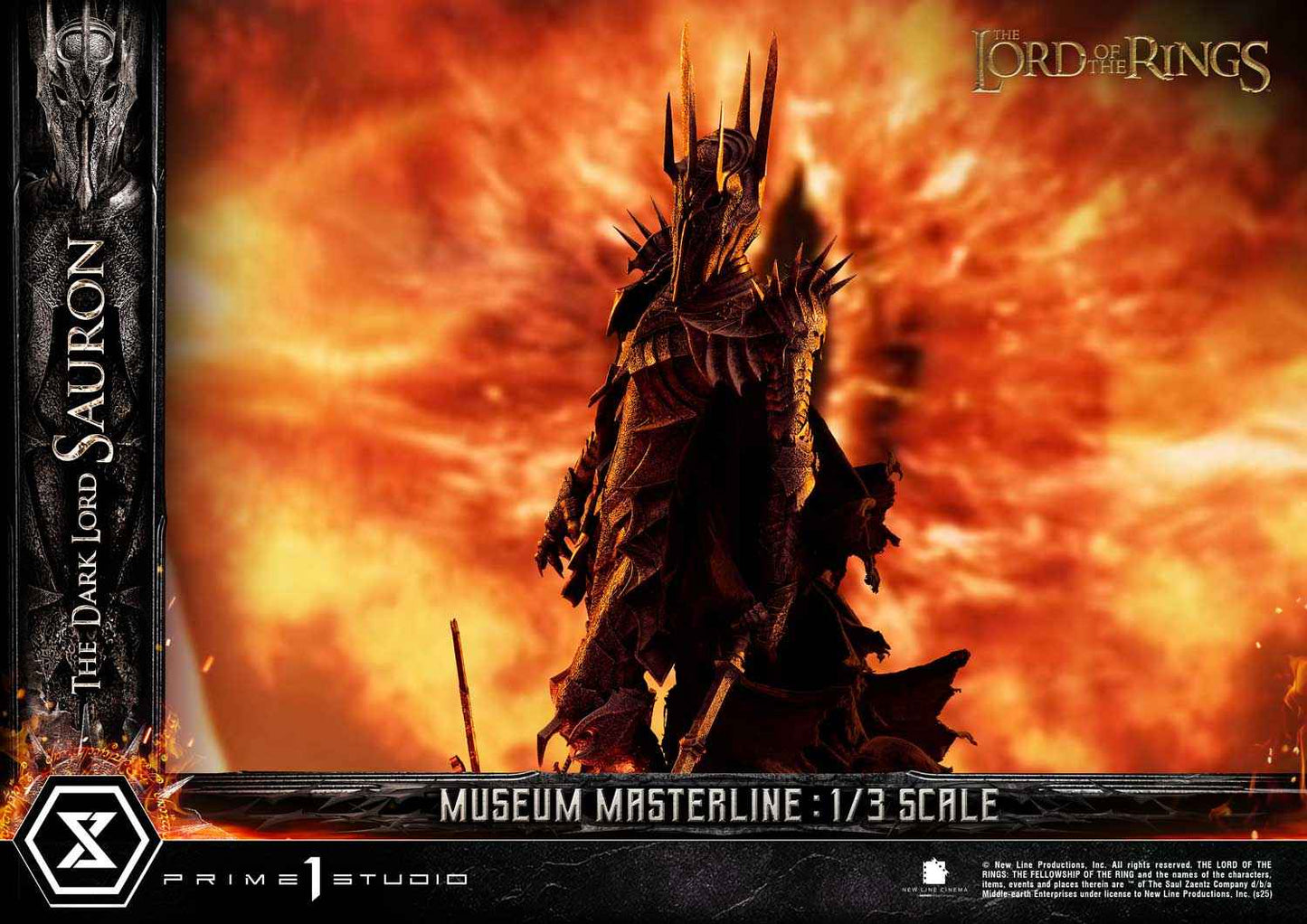 Lord of the Rings ~ Prime 1 Studio ~ The Dark Lord Sauron MMLOTR-01 MMLOTR-01S ~ Licensed Resin Statue - Santoryu Resins Collectors