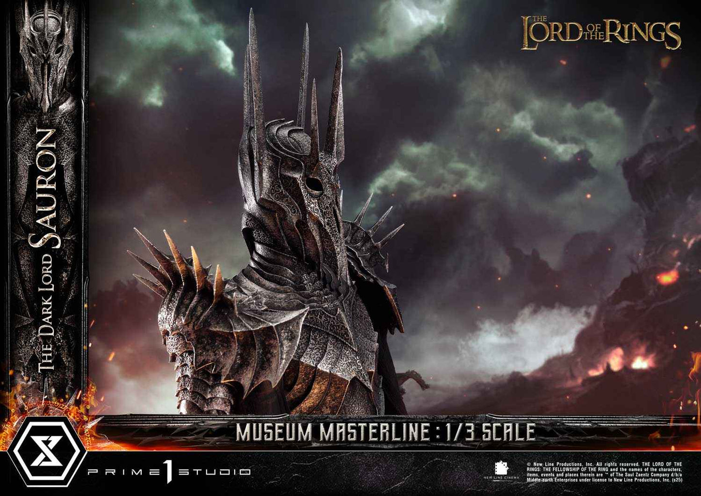 Lord of the Rings ~ Prime 1 Studio ~ The Dark Lord Sauron MMLOTR-01 MMLOTR-01S ~ Licensed Resin Statue - Santoryu Resins Collectors