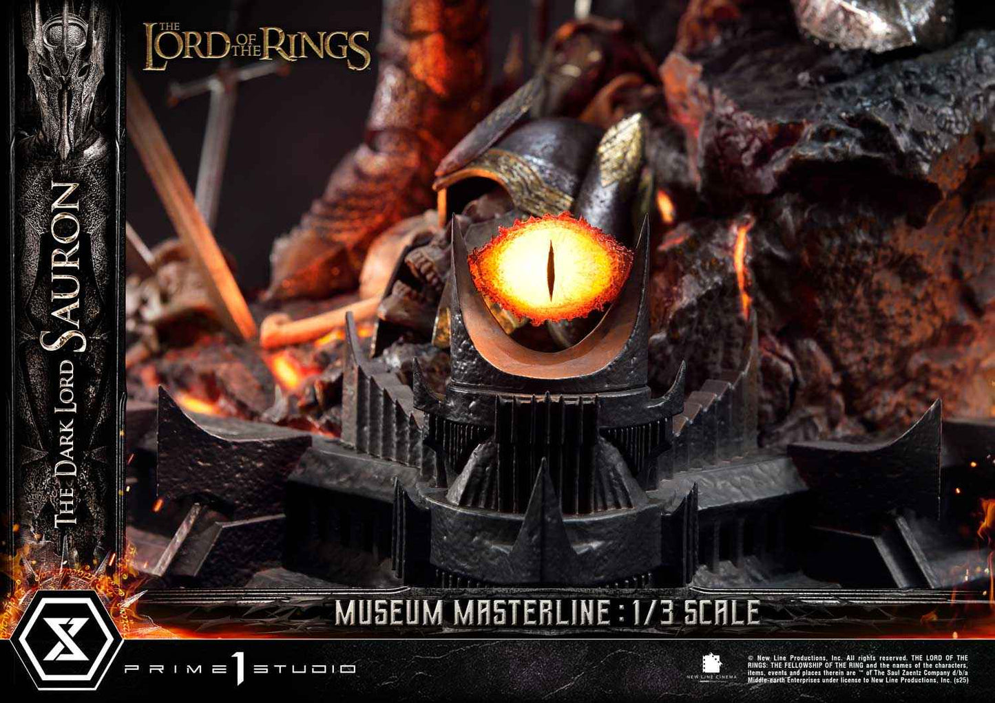 Lord of the Rings ~ Prime 1 Studio ~ The Dark Lord Sauron MMLOTR-01 MMLOTR-01S ~ Licensed Resin Statue - Santoryu Resins Collectors