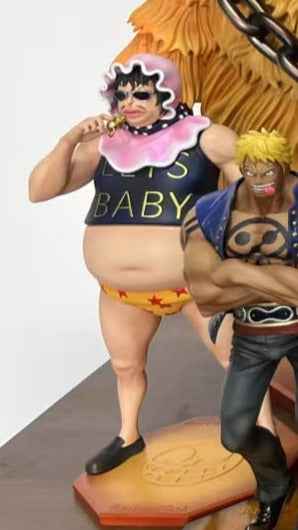 One Piece ~ New Century x Tian Xie She Studio ~ Senor Pink ~ Resin Statue - Santoryu Resins Collectors