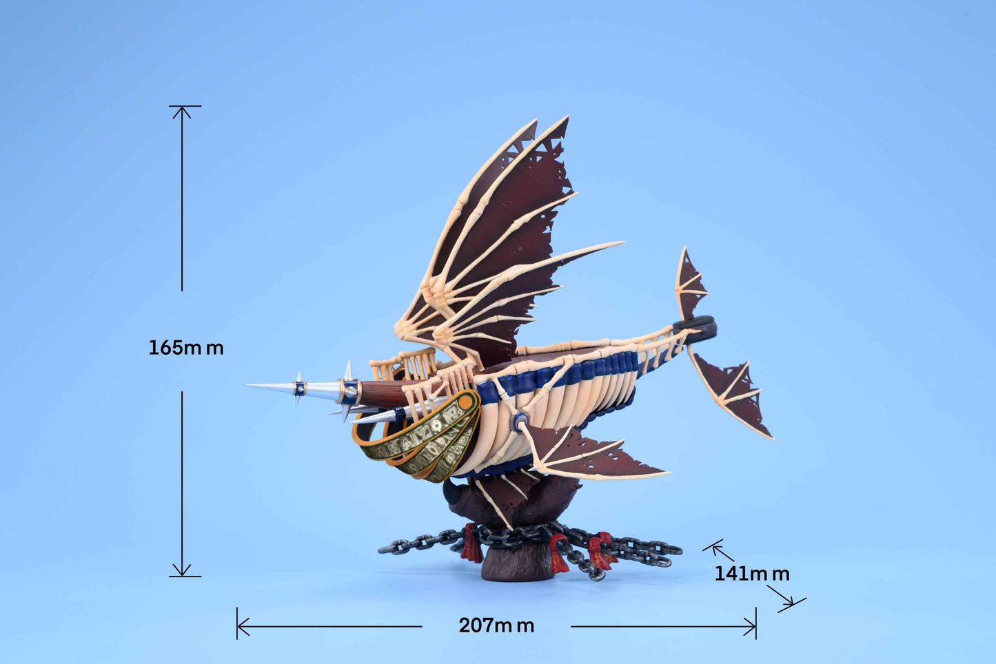 MapleStory Blue Snail Studio Bat Demons Ship Resin Statue - Santoryu Resins Collectors