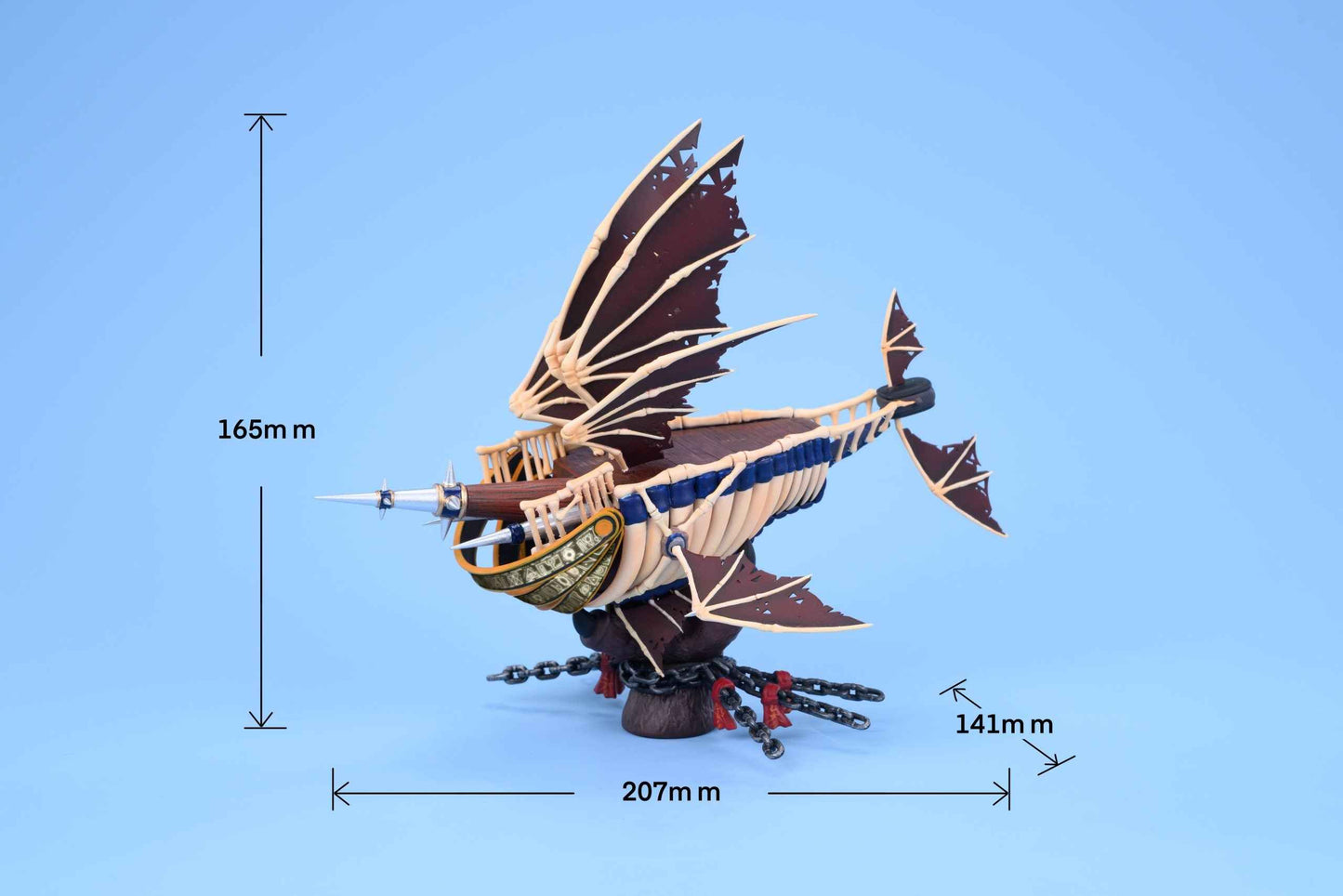 MapleStory Blue Snail Studio Bat Demons Ship Resin Statue - Santoryu Resins Collectors