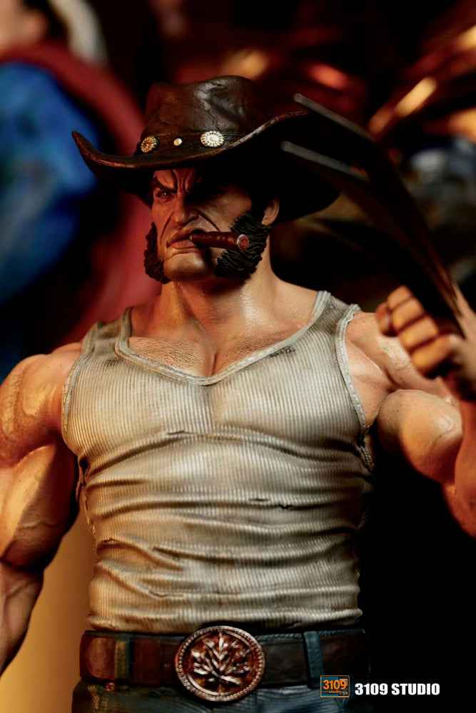 Marvel 3109 Studio Wolverine Logan 1/4 Resin Statue