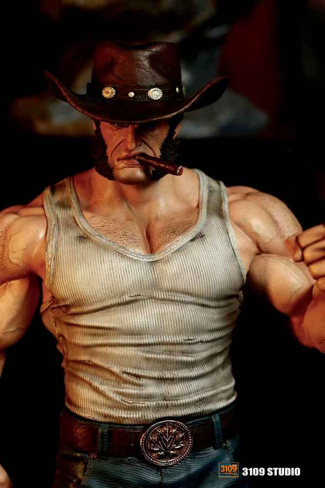 Marvel 3109 Studio Wolverine Logan 1/4 Resin Statue