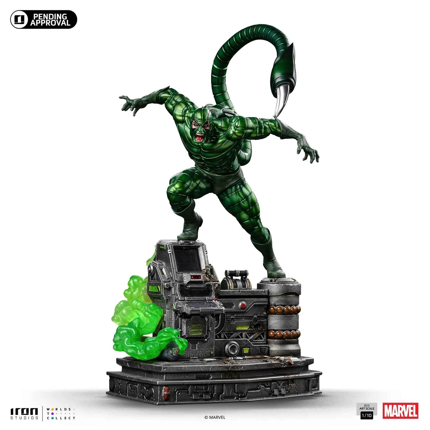 Marvel Iron Studio Scorpion Spider-Man vs Villains Diorama MARCAS128925-10 1/10 Licensed Resin Statue