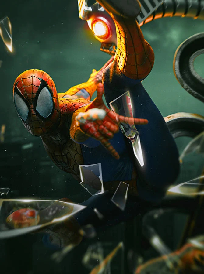 Marvel Iron Studio Spider Man Special Edition MARCAS118125-10 Licensed Resin Statue