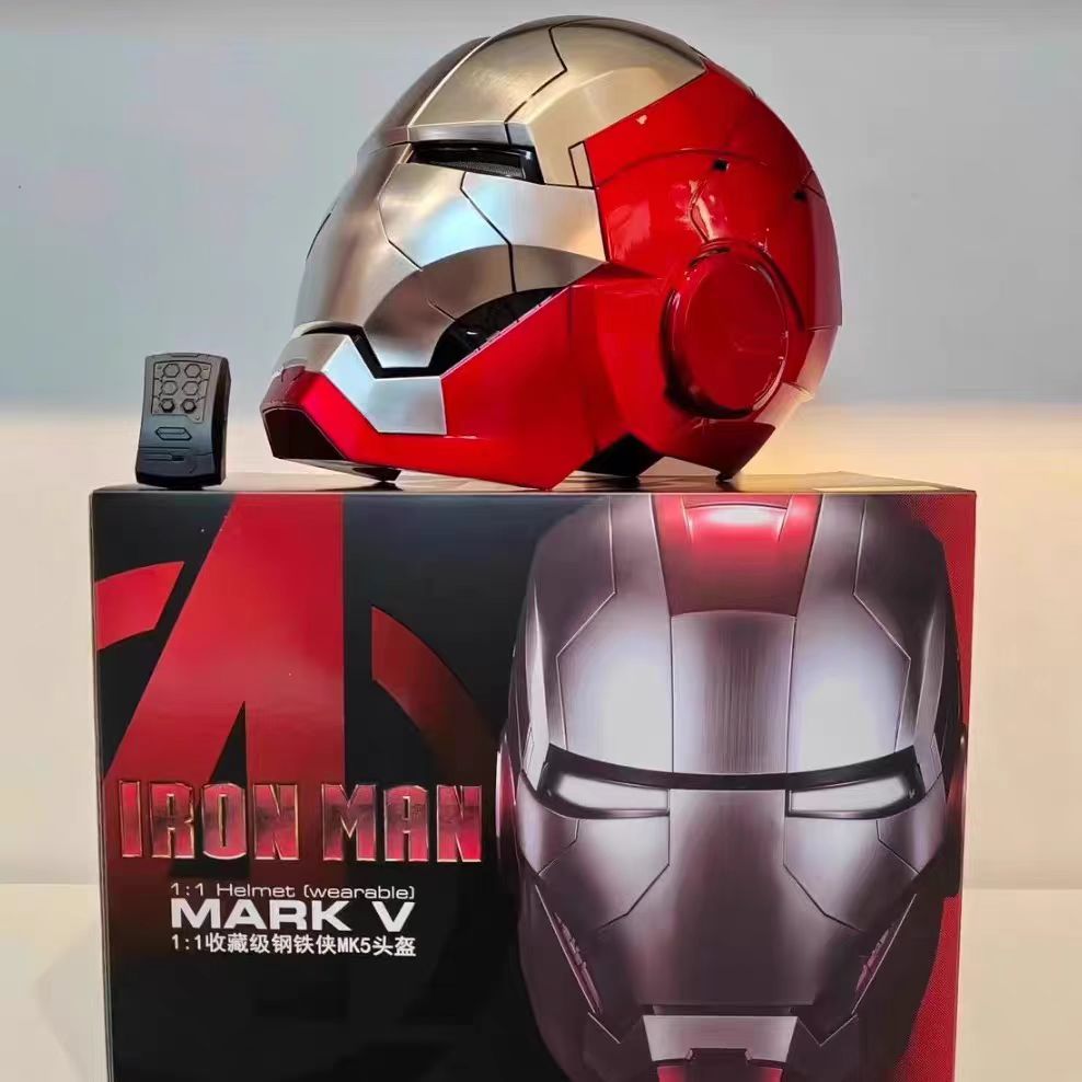 Marvel SPARK Studio Iron Man Autoking MK5 1/1 Wearable Helmet