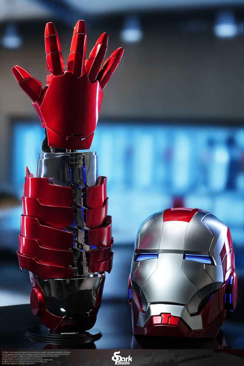 Marvel SPARK Studio Iron Man MK5 SP001 1/1 Wearable Licensed Mecha Arm
