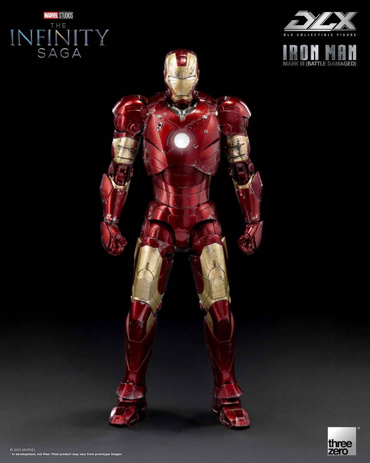 Marvel Threezero Iron Man 3Z09160C0 Licensed Action Figure