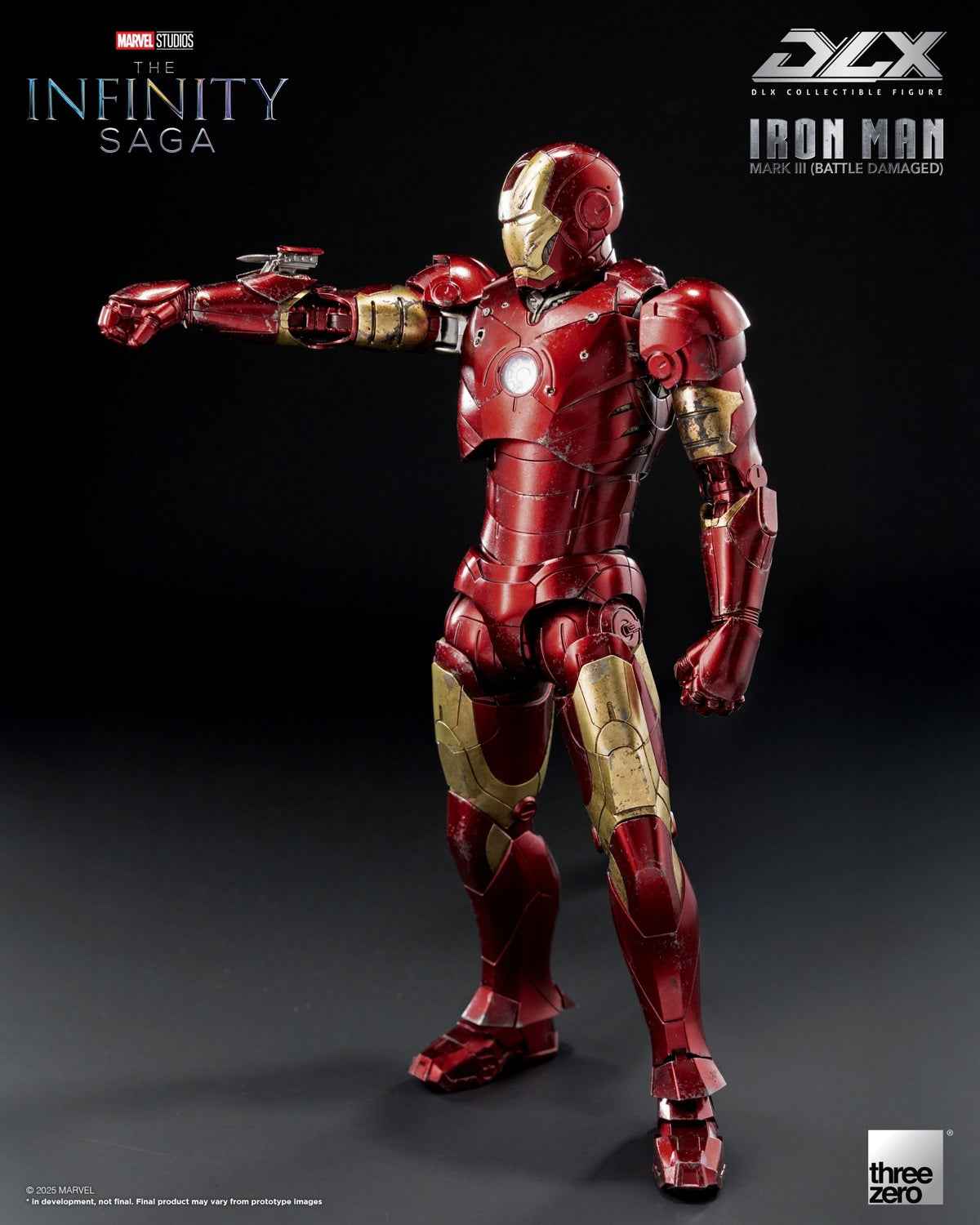 Marvel Threezero Iron Man 3Z09160C0 Licensed Action Figure