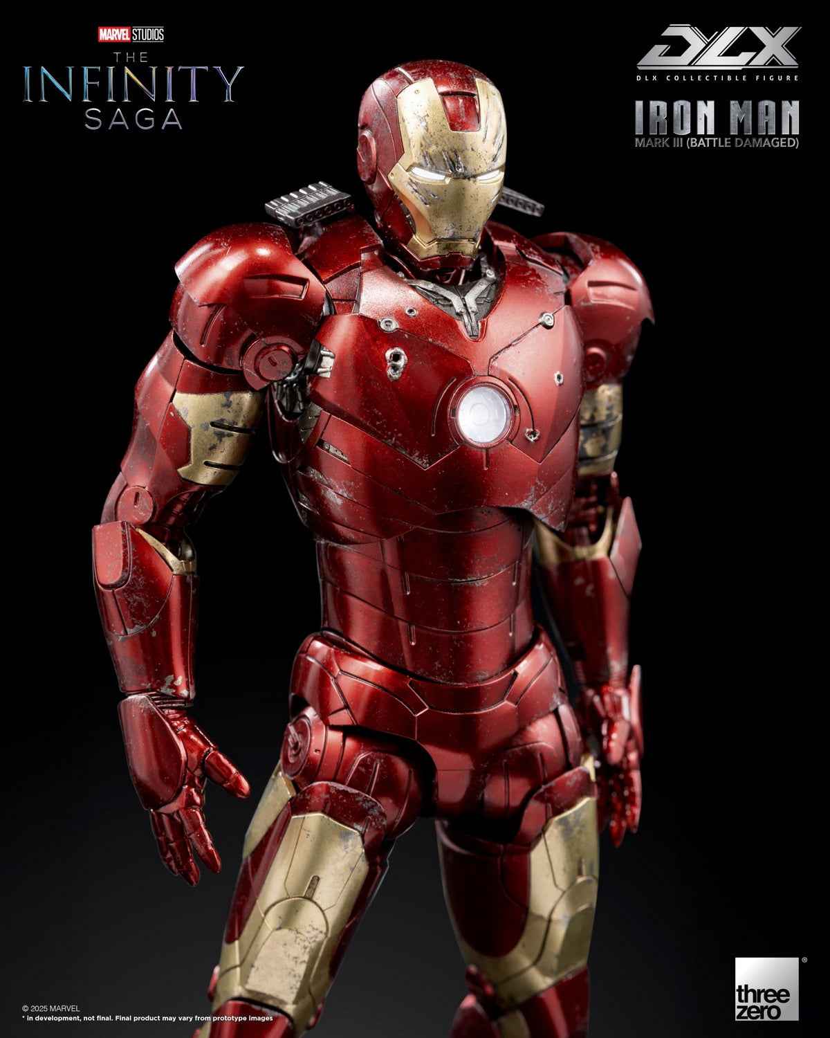 Marvel Threezero Iron Man 3Z09160C0 Licensed Action Figure