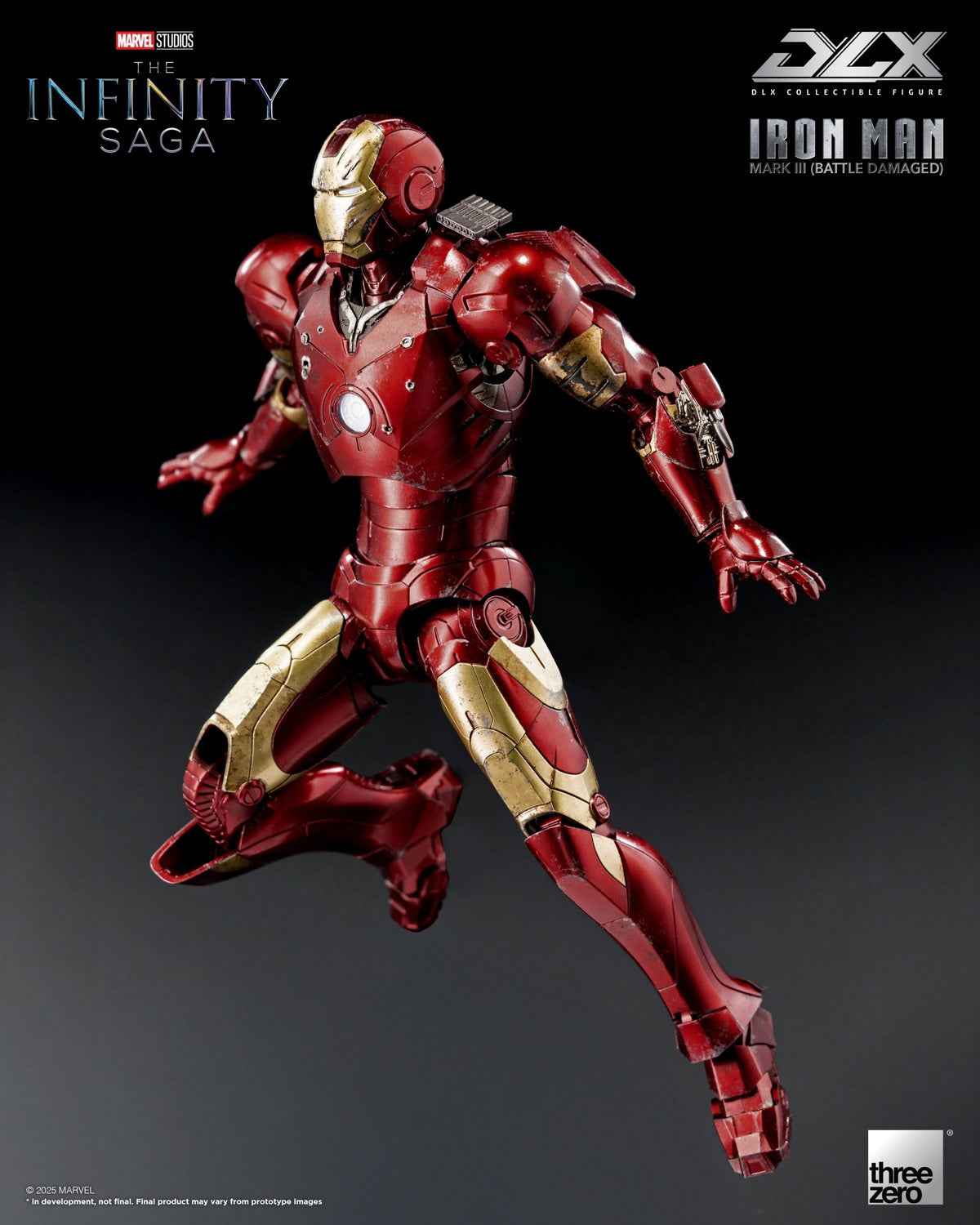Marvel Threezero Iron Man 3Z09160C0 Licensed Action Figure