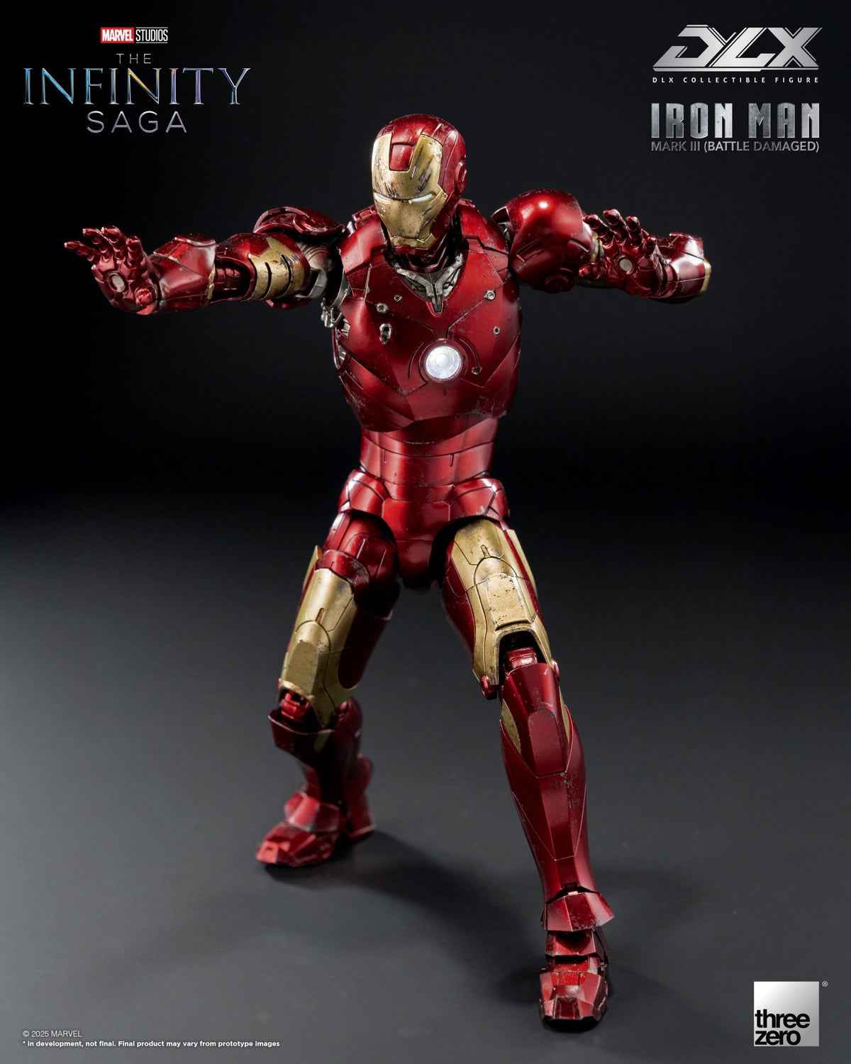 Marvel Threezero Iron Man 3Z09160C0 Licensed Action Figure
