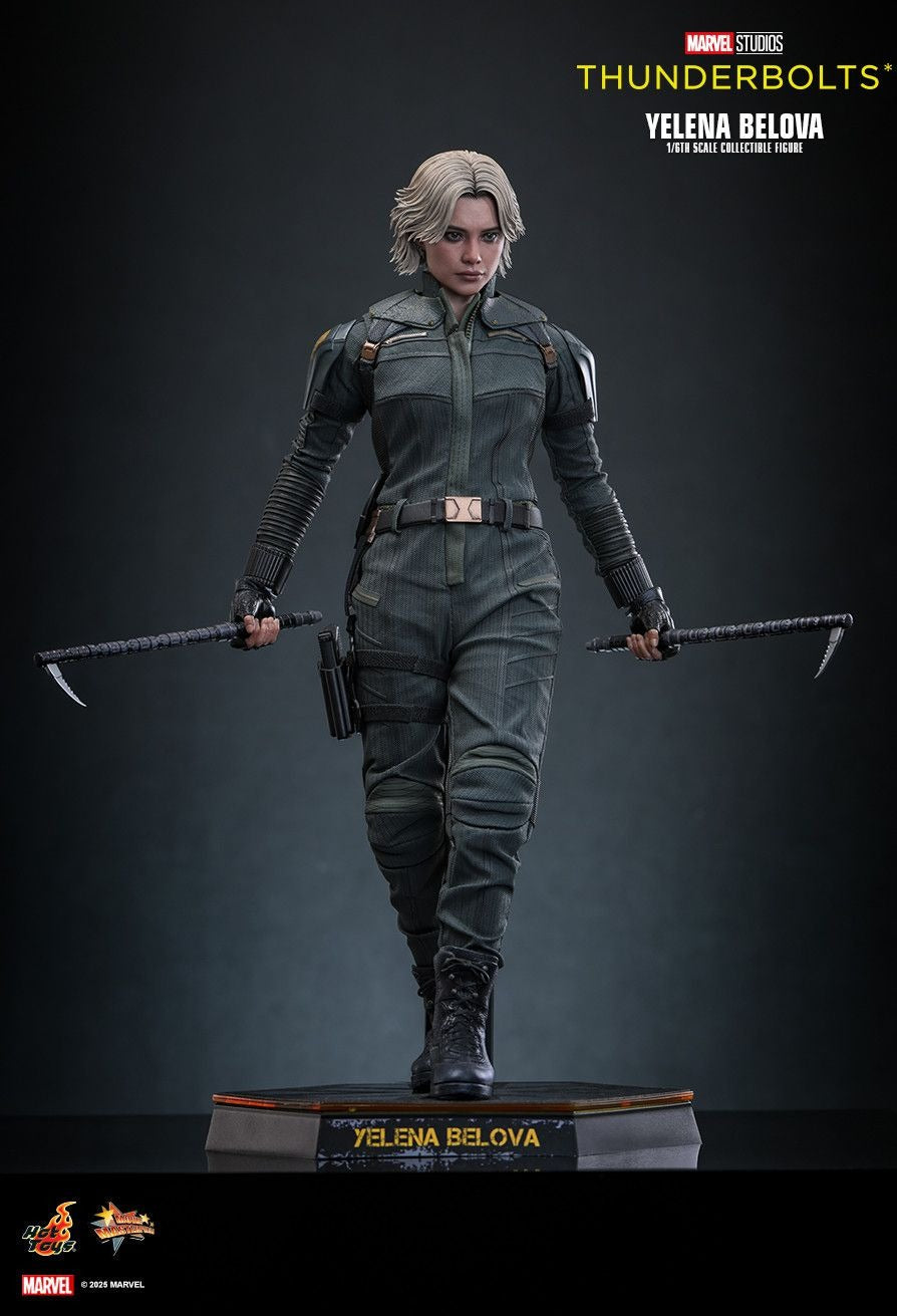 Marvel Thunderbolts Hot Toys Yelena Belova Licensed Action Figure