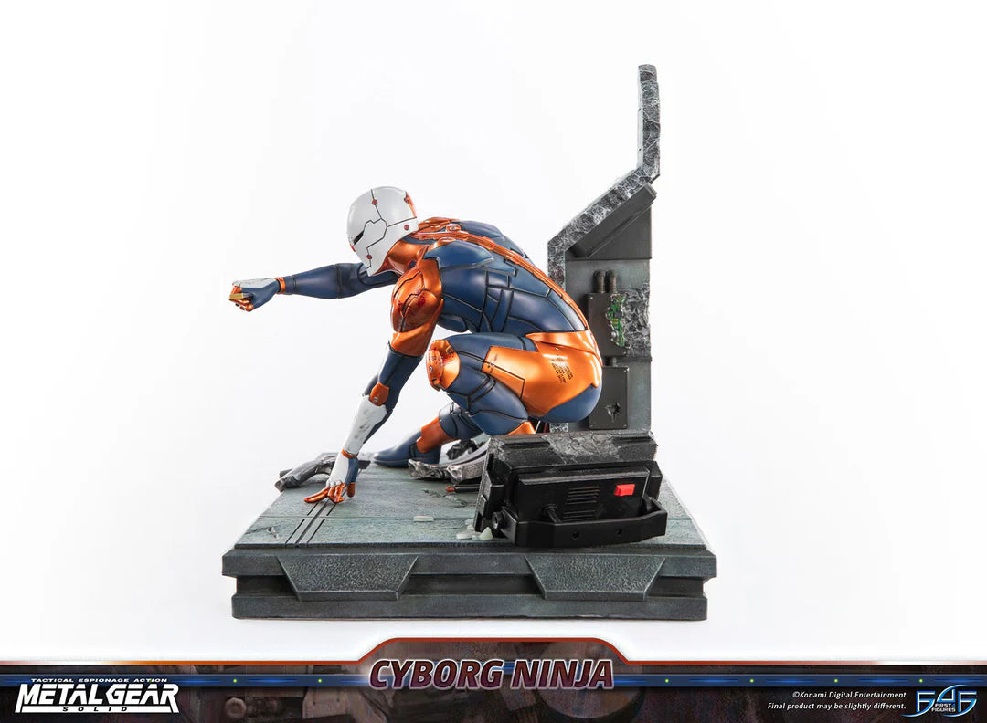 Metal Gear Solid First 4 Figures Cyborg Ninja Gray Fox MGSCNST Licensed Resin Statue