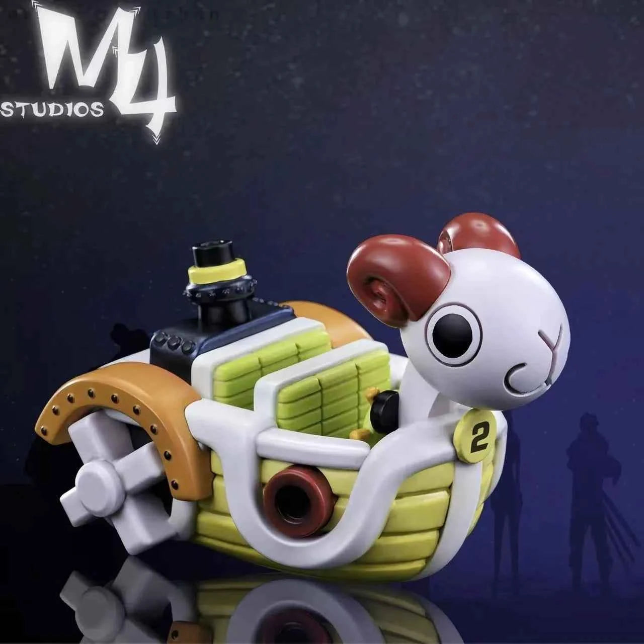 One Piece ~ M4 Studio ~ Mini Merry II ~ Resin Statue - Santoryu Resins Collectors