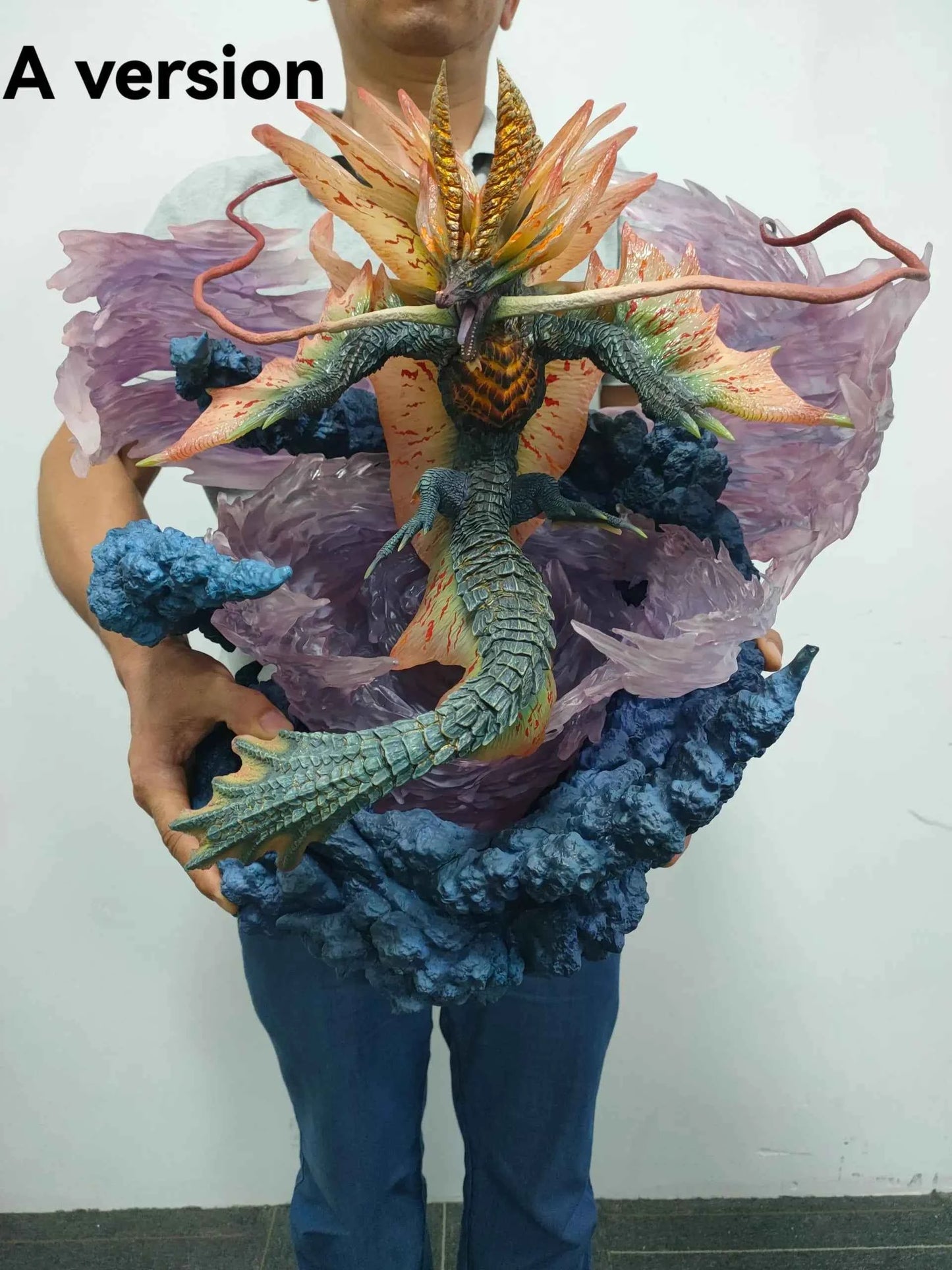 Monster Hunter Dragon Frontier Studio Amatsu Resin Statue