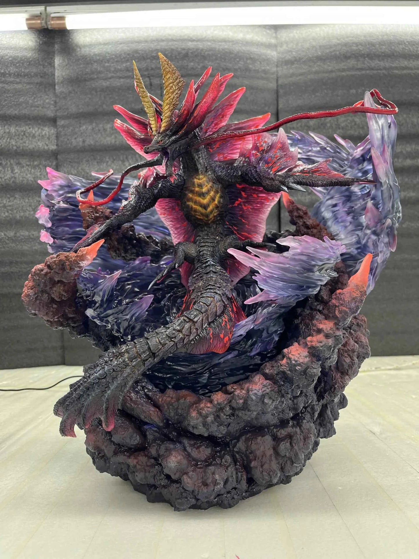 Monster Hunter Dragon Frontier Studio Amatsu Resin Statue