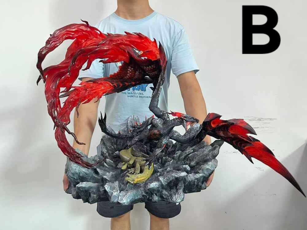 Monster Hunter Dragon Frontier Studio Valstrax Resin Statue