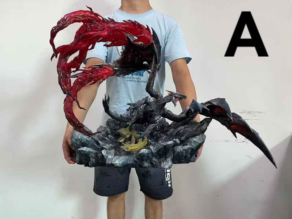Monster Hunter Dragon Frontier Studio Valstrax Resin Statue
