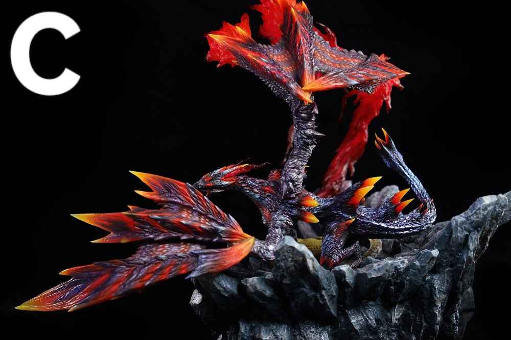Monster Hunter Dragon Frontier Studio Valstrax Resin Statue