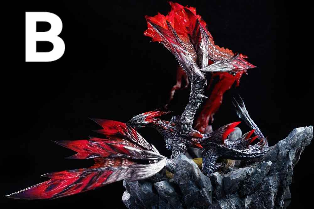Monster Hunter Dragon Frontier Studio Valstrax Resin Statue