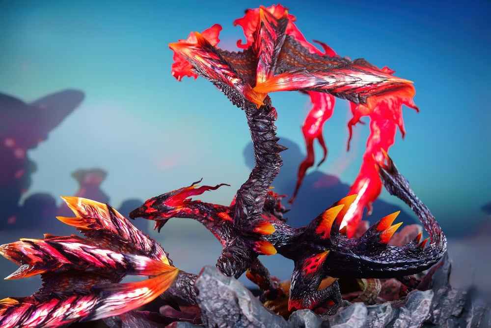 Monster Hunter Dragon Frontier Studio Valstrax Resin Statue
