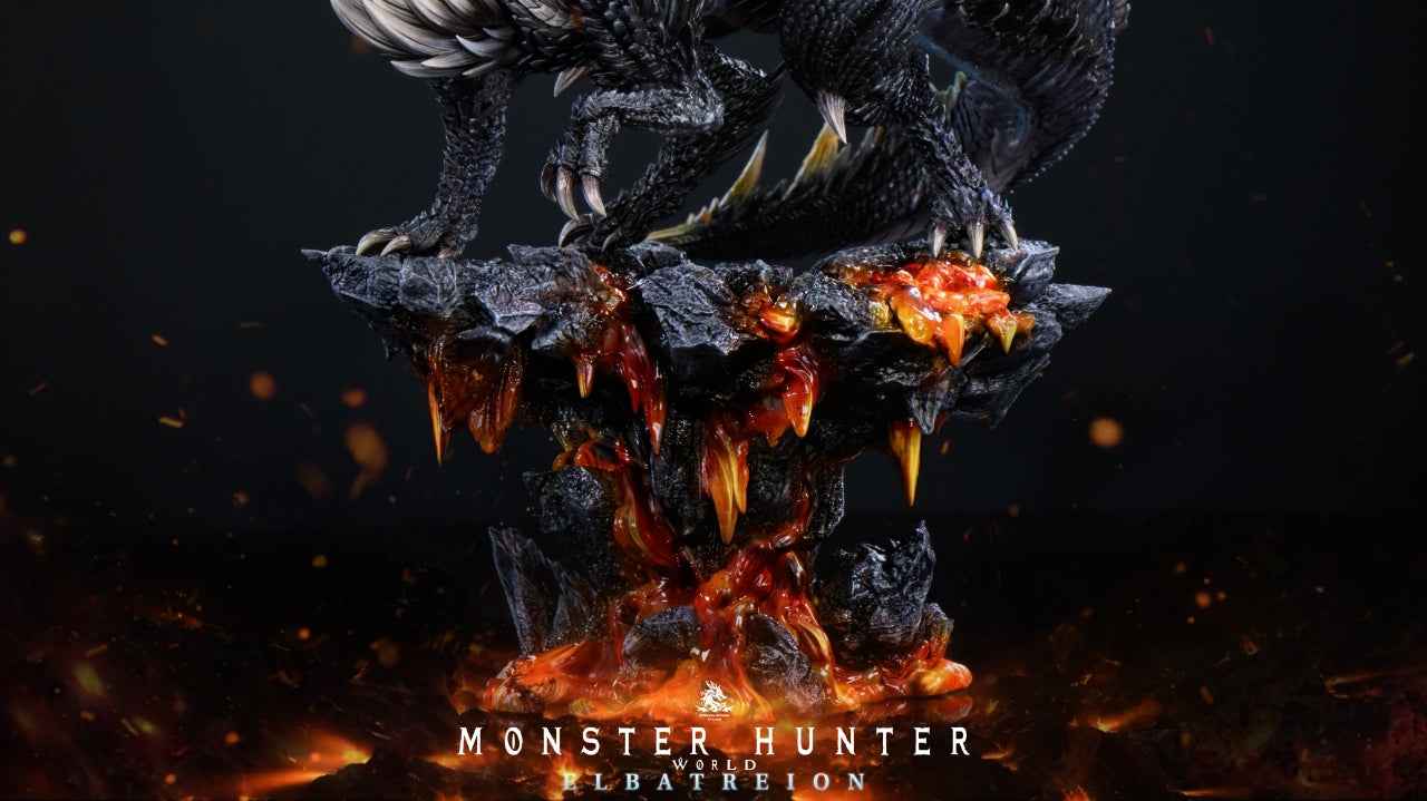 Monster Hunter Dragon Realm Studio Alatreon Resin Statue