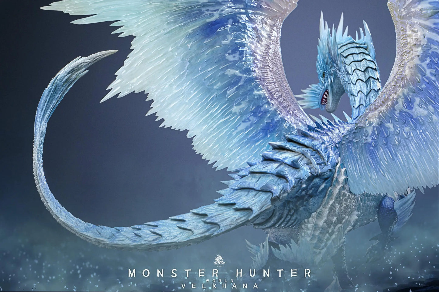 Monster Hunter Dragon Realm Studio Velkhana Resin Statue