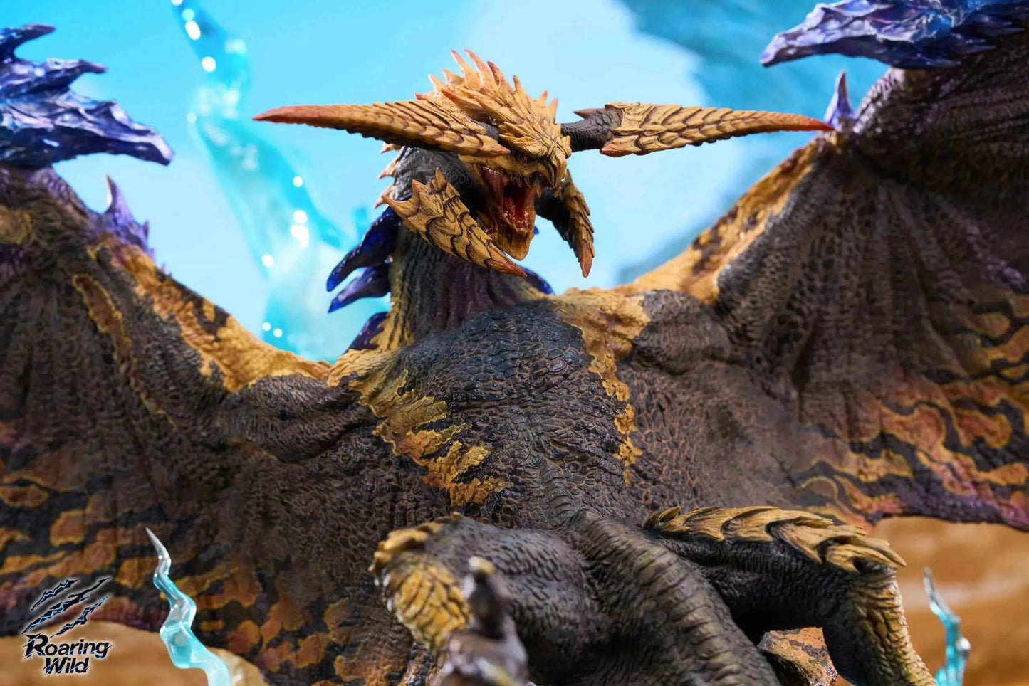 Monster Hunter Roaring Wild Studio Limited Rey Dau Resin Statue