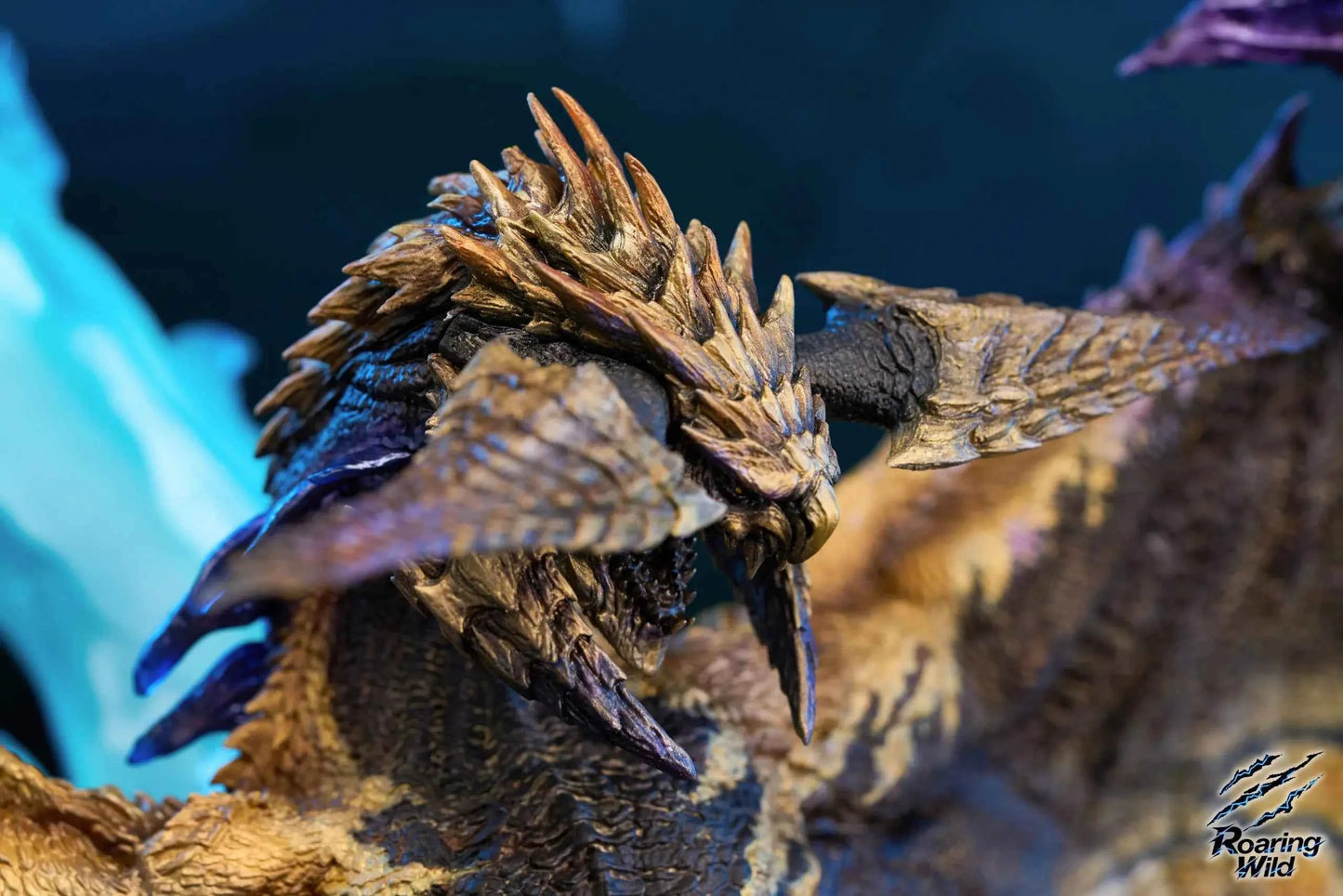 Monster Hunter Roaring Wild Studio Limited Rey Dau Resin Statue