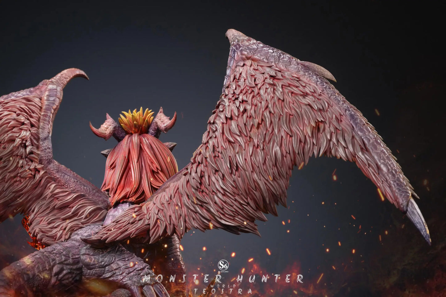 Monster Hunter S6 Studio Teostra Resin Statue