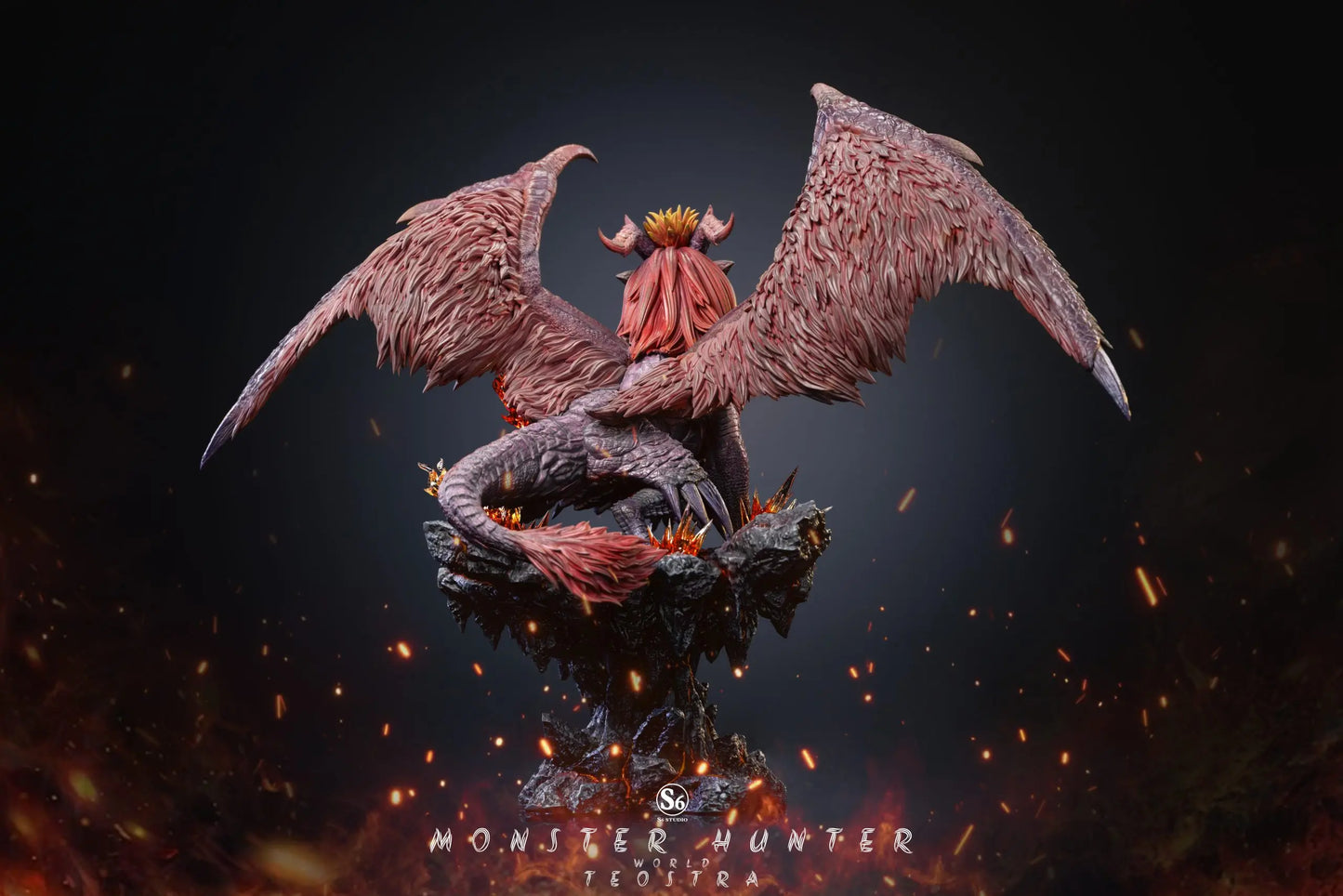 Monster Hunter S6 Studio Teostra Resin Statue