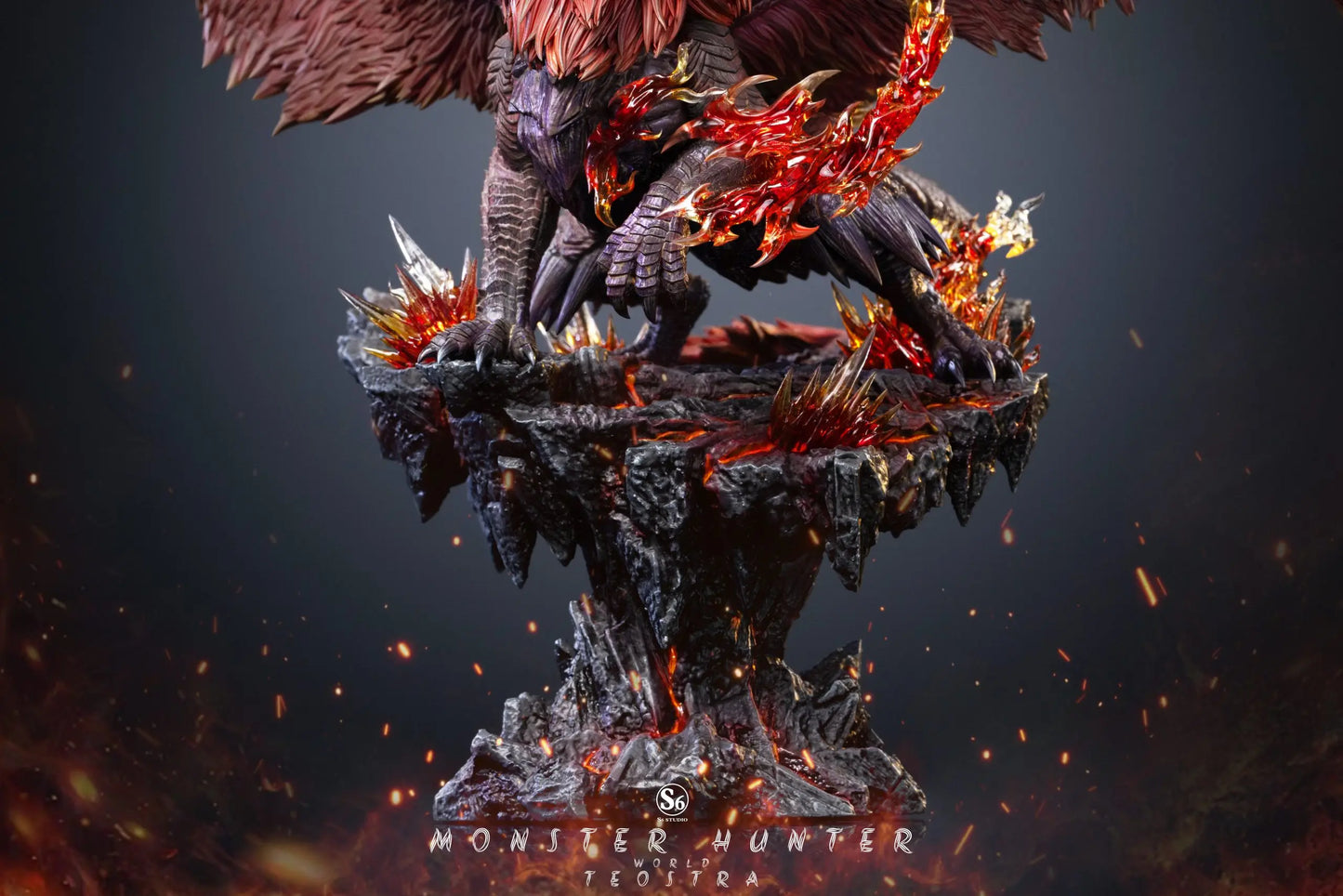 Monster Hunter S6 Studio Teostra Resin Statue