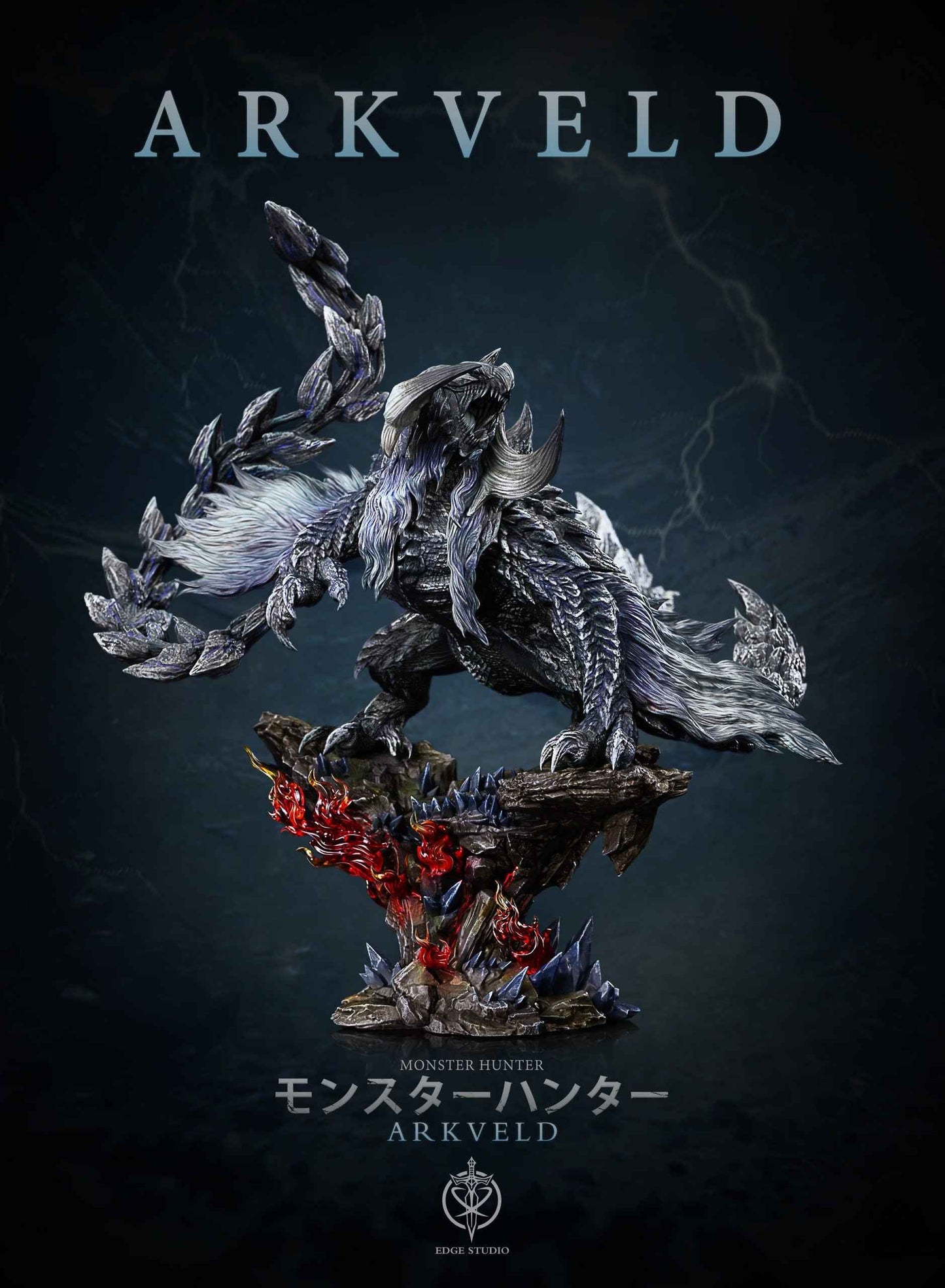 Monster Hunter Edge Studio & S6 Studio Arkveld Resin Statue - Santoryu Resins Collectors