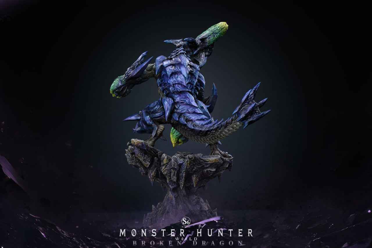 Monster Hunter S6 Studio Brachydios Broken Dragon Resin Statue