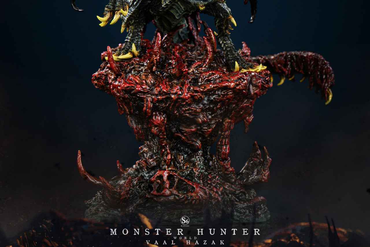 Monster Hunter S6 Studio Vaal Hazak Resin Statue