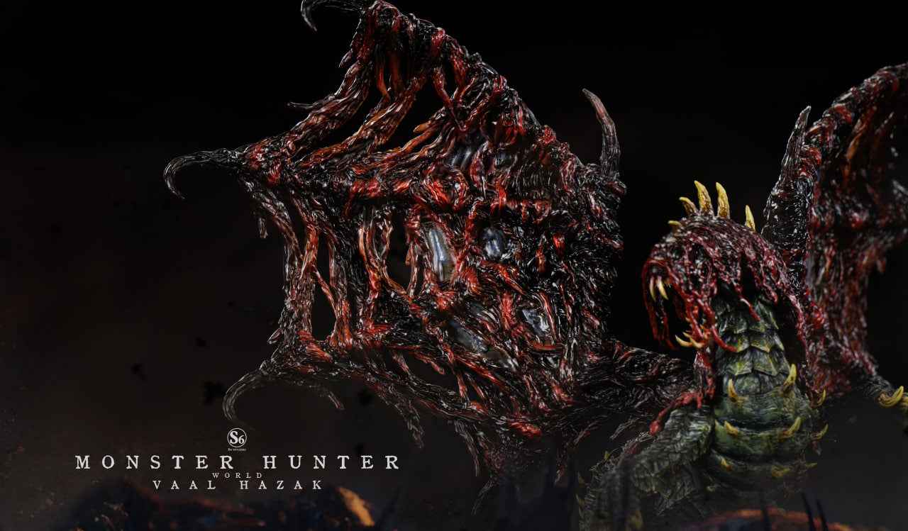 Monster Hunter S6 Studio Vaal Hazak Resin Statue