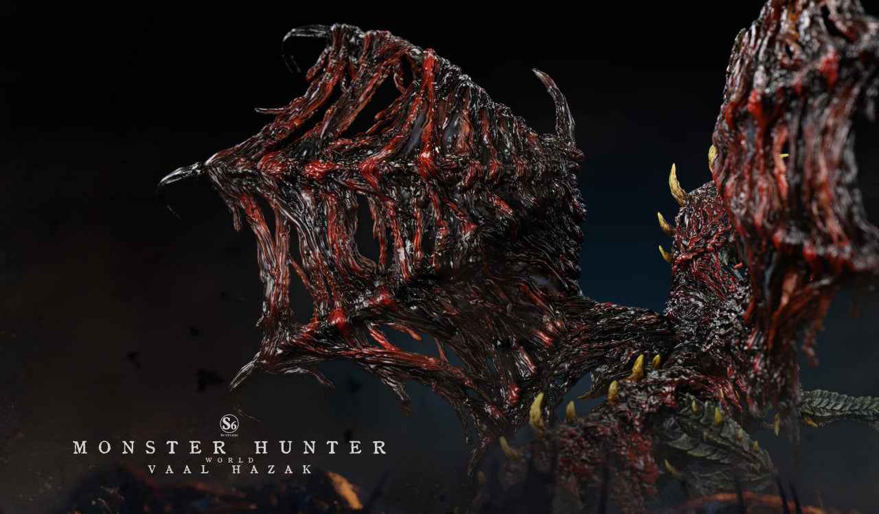 Monster Hunter S6 Studio Vaal Hazak Resin Statue