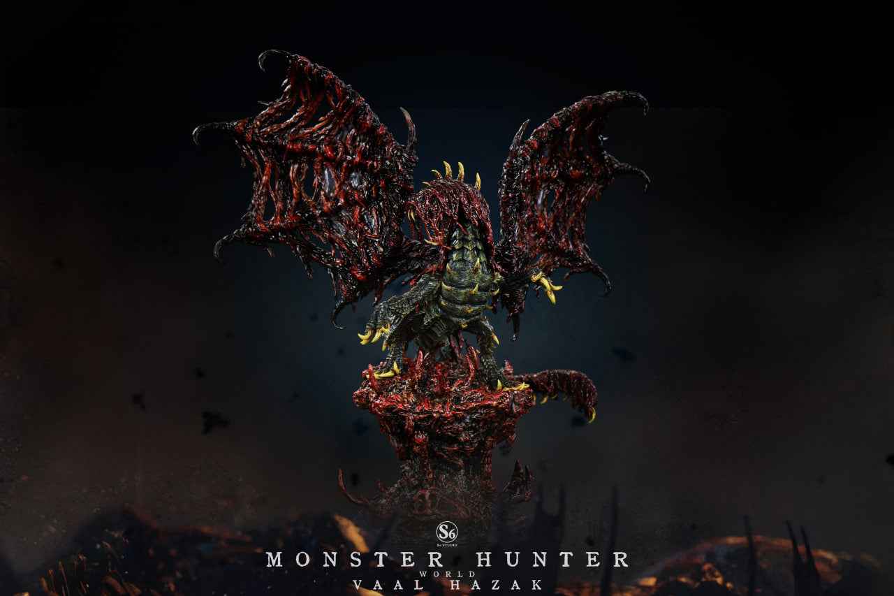 Monster Hunter S6 Studio Vaal Hazak Resin Statue