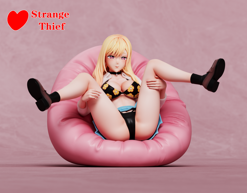 My Dress-Up Darling Strange Thief Studio Marin Kitagawa Resin Statue