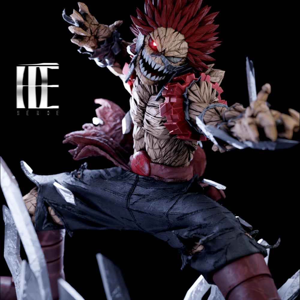 My Hero Academia Heroe Collectibles Studio Red Riot Eijiro Kirishima 1/4 Resin Statue