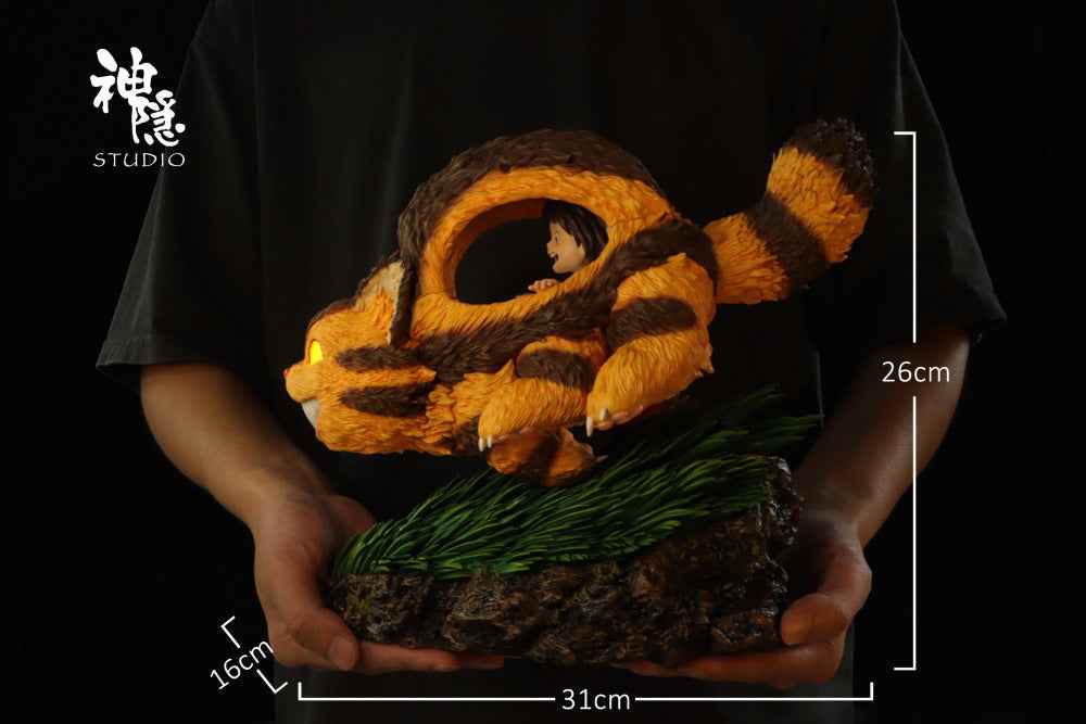My Neighbor Totoro Shen Yin Studio Mei & Cat Bus Resin Statue