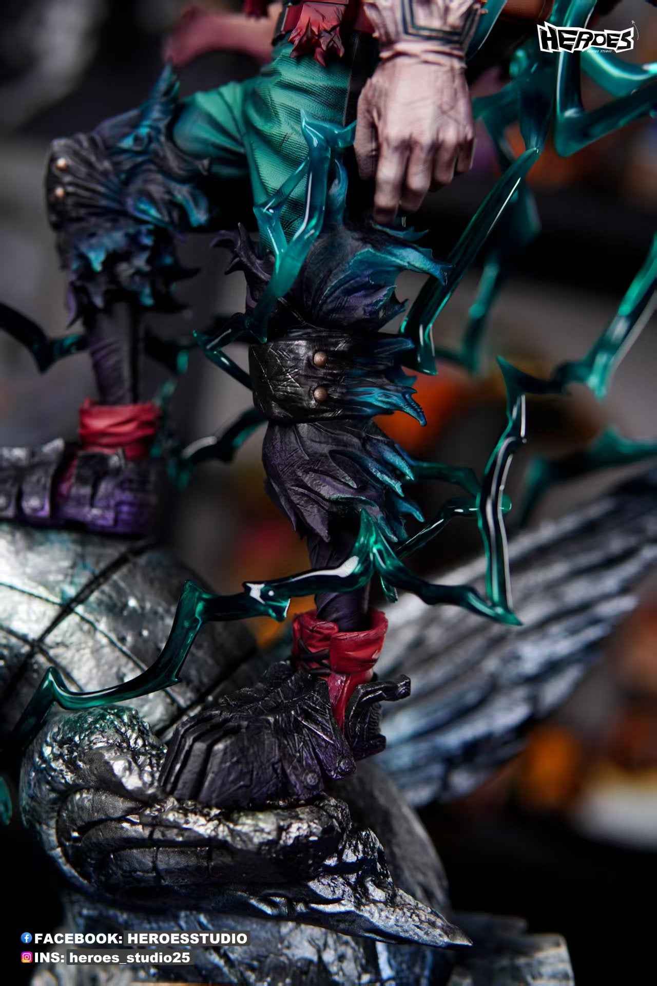 My Hero Academia Heroes Studio Izuku Midoriya Dark Deku 1/6 Resin Statue
