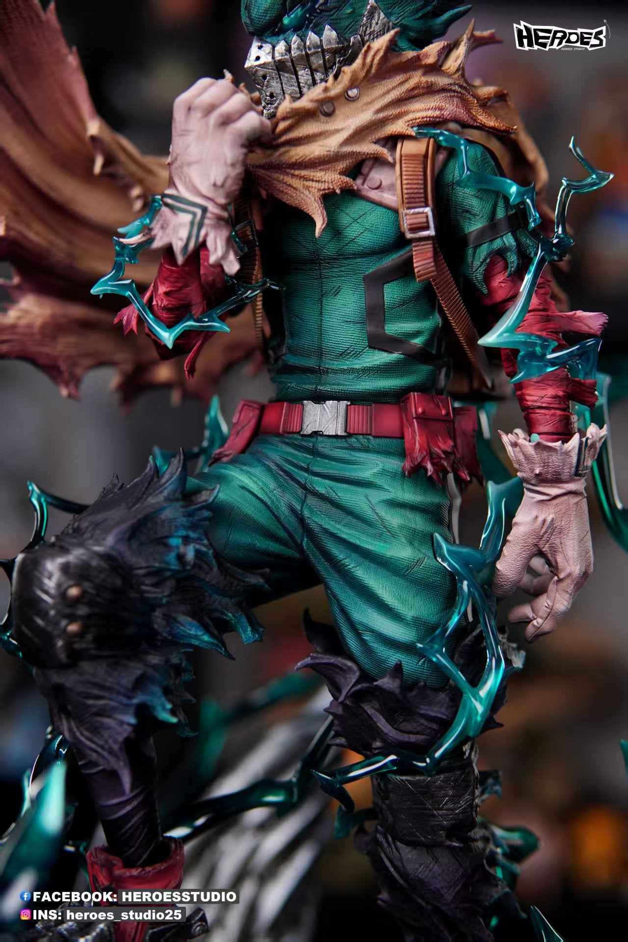 My Hero Academia Heroes Studio Izuku Midoriya Dark Deku 1/6 Resin Statue