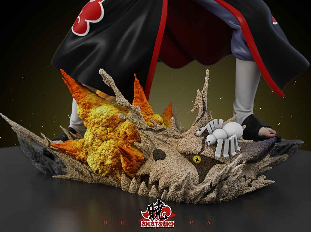 Naruto ~ Akatsuki Studio ~ Deidara ~ Resin Statue - Santoryu Resins Collectors