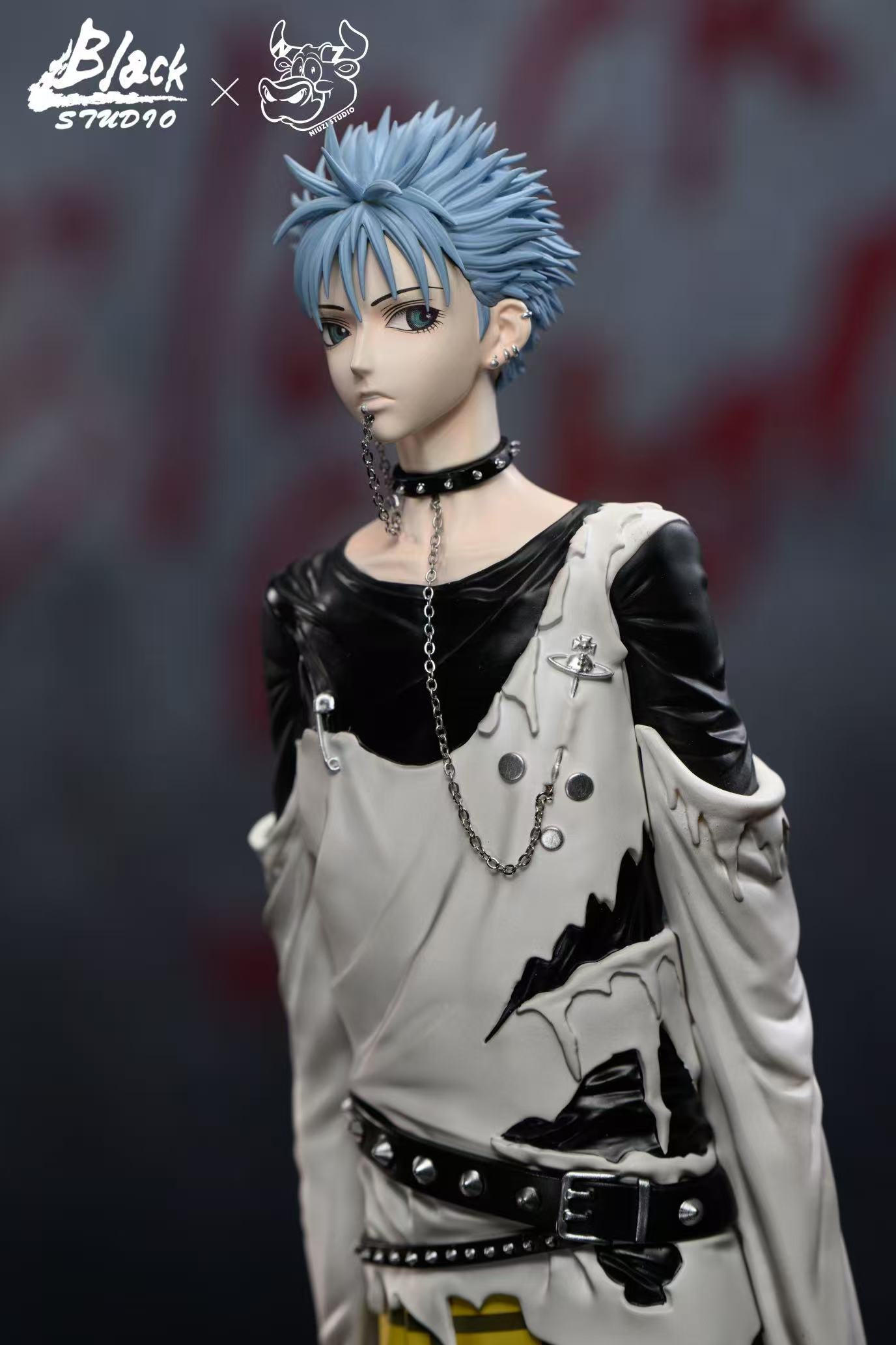 Nana Niuzi & Black Studio NANA BLACK STONE Band Nobuo Terashima & Yasushi Takagi & Shinichi Okazaki Resin Statue