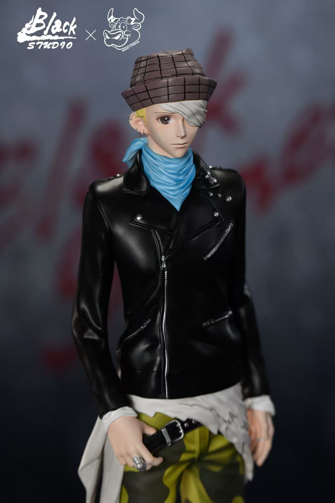 Nana Niuzi & Black Studio NANA BLACK STONE Band Nobuo Terashima & Yasushi Takagi & Shinichi Okazaki Resin Statue
