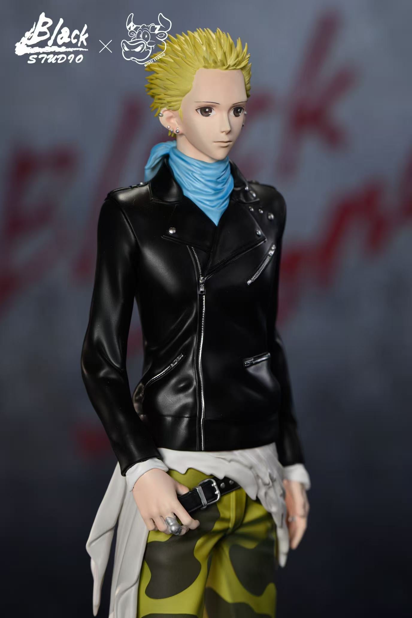 Nana Niuzi & Black Studio NANA BLACK STONE Band Nobuo Terashima & Yasushi Takagi & Shinichi Okazaki Resin Statue