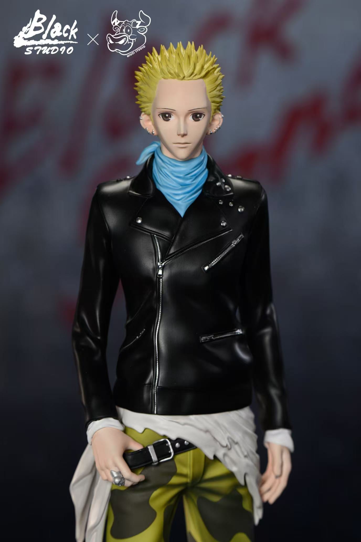 Nana Niuzi & Black Studio NANA BLACK STONE Band Nobuo Terashima & Yasushi Takagi & Shinichi Okazaki Resin Statue